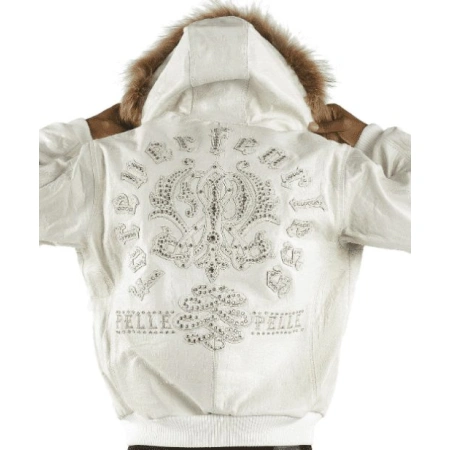 Pelle Pelle White Forever Fearless Jacket