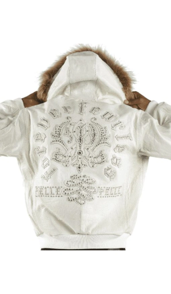 Pelle Pelle White Forever Fearless Jacket | Leather Jacket