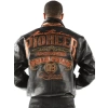 Pelle Pelle Black Leathersmith Men Jacket