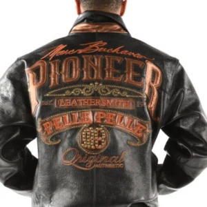 Pelle Pelle Black Leathersmith Men Jacket | Pioneer Jacket