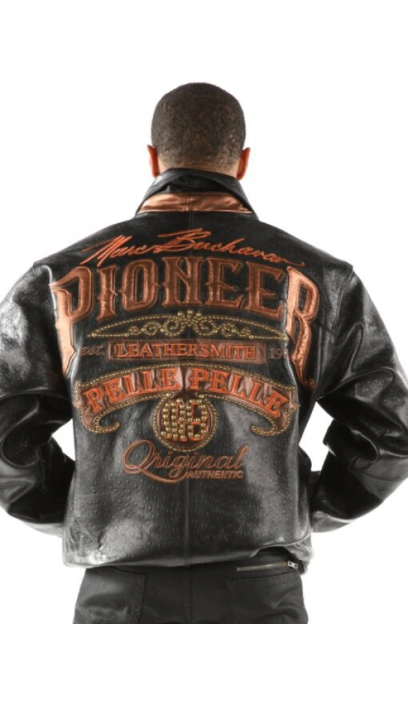 Pelle Pelle Black Leathersmith Men Jacket | Pioneer Jacket