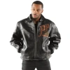 Pelle Pelle Black Leathersmith Men Jacket