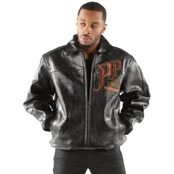 Pelle Pelle Black Leathersmith Men Jacket