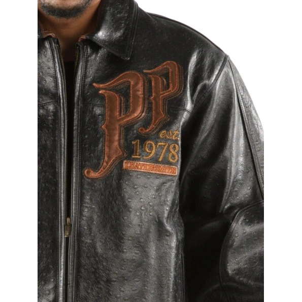 Pelle Pelle Black Leathersmith Men Jacket