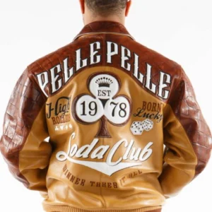 Pelle Pelle Men Soda Club Varsity Jacket | High Rollers
