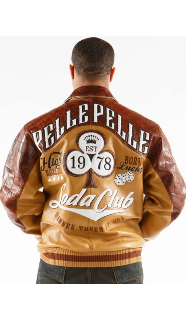 Pelle Pelle Men Soda Club Varsity Jacket | High Rollers