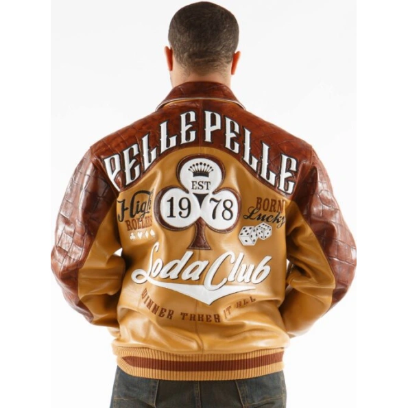 Pelle Pelle Men Soda Club Varsity Jacket