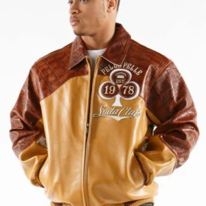 Pelle Pelle Men Soda Club Varsity Jacket | High Rollers view 2
