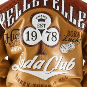 Pelle Pelle Men Soda Club Varsity Jacket | High Rollers view 3