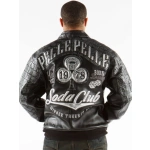 Pelle Pelle High Rollers Croc Leather Jacket