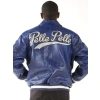 Pelle Pelle Purple MB Leather Varsity Jacket