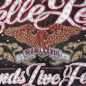 Pelle Pelle Black MB Leather Jacket | Legends Live Forever view 4