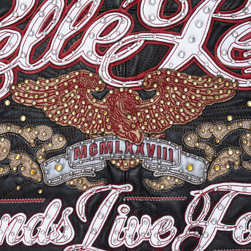 Pelle Pelle Black MB Leather Jacket | Legends Live Forever view 4