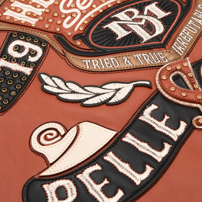 Pelle Pelle Brown Heritage Series MB Jacket | Leather Jacket view 4