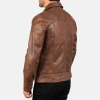 Pelle Pelle Brown Biker Leather Jacket | Motorcycle Jacket