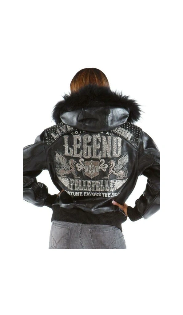 Pelle Pelle Women Legend Fur Hood Jacket | Leather Jacket