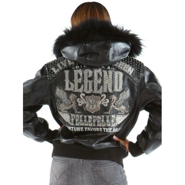 Pelle Pelle Women Legend Fur Hood Jacket | Leather Jacket