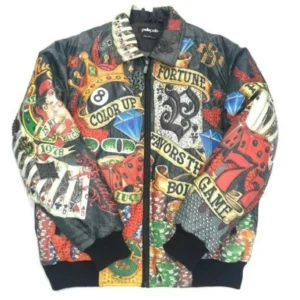 Pelle Pelle Men Funky Design Leather Jacket | MB Jacket view 4