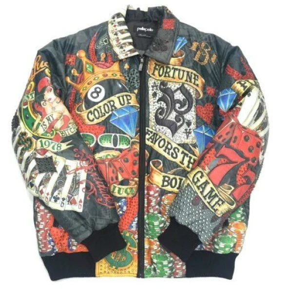 Pelle Pelle Men Funky Design Leather Jacket | MB Jacket view 4