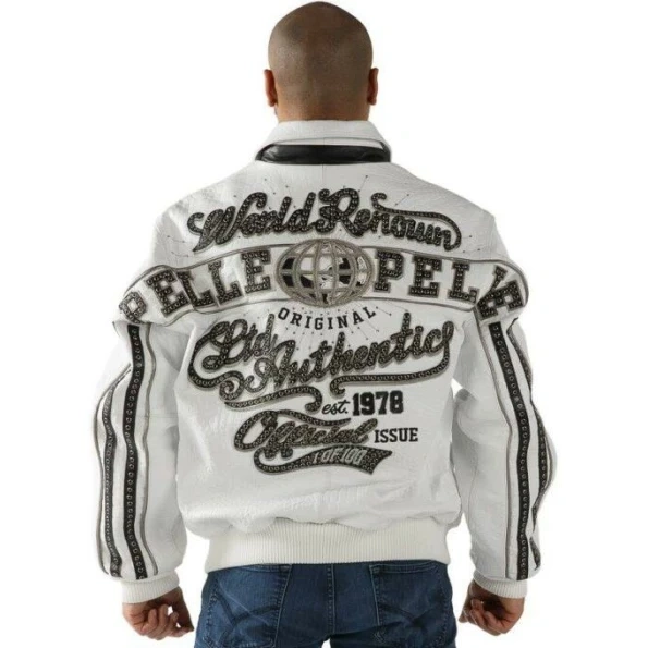 Pelle Pelle White World Renown MB Jacket