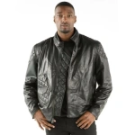 Pelle Pelle Men Black Quilted Biker Jacket