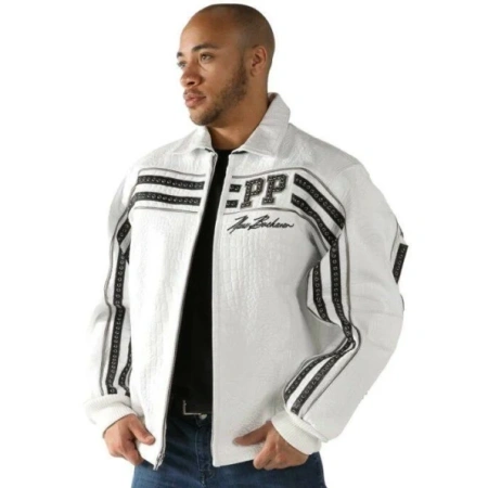 Pelle Pelle White World Renown MB Jacket