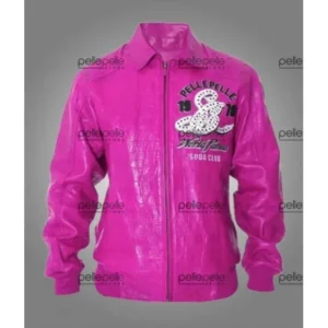 Pelle Pelle Men Soda Club Pink MB Jacket | Leather Jacket