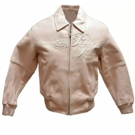 Pelle Pelle Women Light Pink Leather Jacket