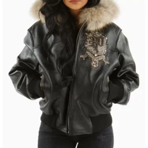 Pelle Pelle Women MB Fur Hood Jacket | Leather Jacket