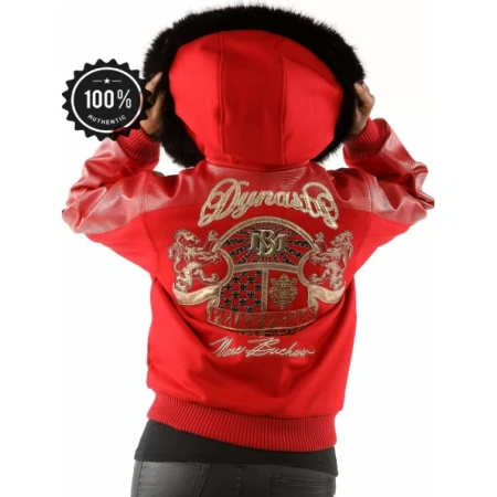 Pelle Pelle Dynasty Red MB Leather Jacket