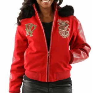 Pelle Pelle Dynasty Red MB Leather Jacket | Women Jacket