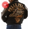 Pelle Pelle Men Exotic Brown Black Jacket