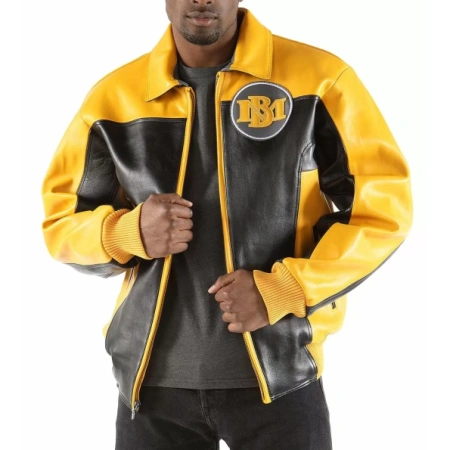 Pelle Pelle Men Yellow Black MB Jacket