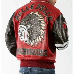 Pelle Pelle Red Renegades Leather Jacket | Chief Keef Jacket