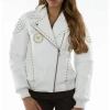 Pelle Pelle Women Rebel Soul White Jacket