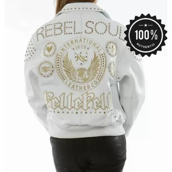 Pelle Pelle Women Rebel Soul White Jacket