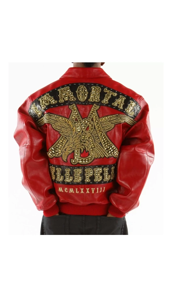 Pelle Pelle Red MB Immortal Leather Jacket | Men Jacket