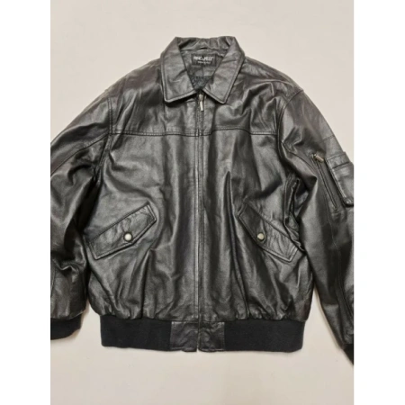 Pelle Pelle Black Shiny Leather Jacket