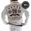 Pelle Pelle White MB Studded Women Jacket