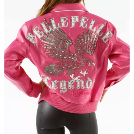 Pelle Pelle Women 1978 Pink Leather Jacket