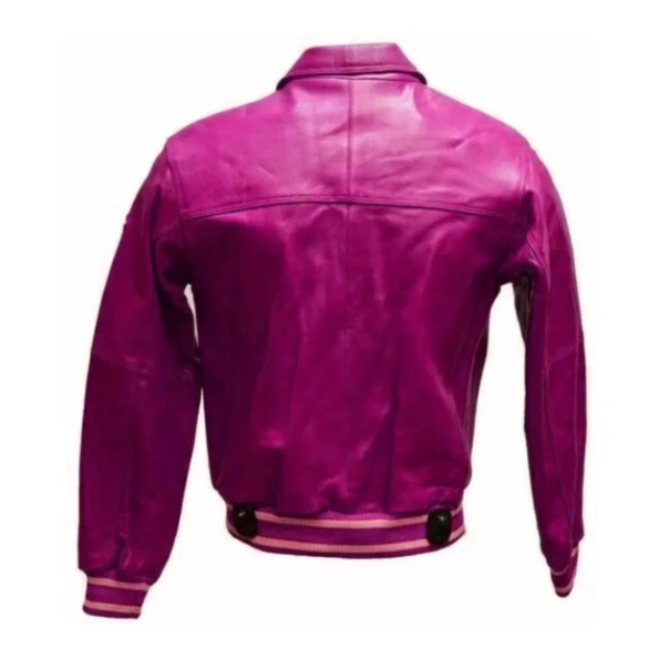 Pelle Pelle Pink 1978 Star Leather Jacket