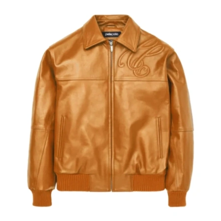 Pelle Pelle Brown Plush Leather Jacket