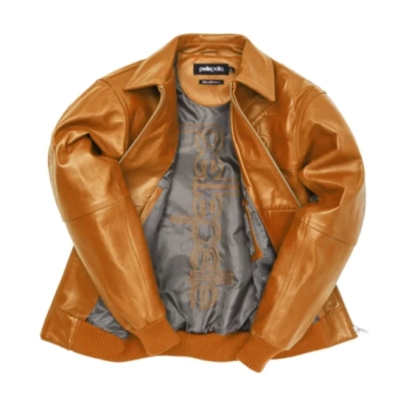 Pelle Pelle Brown Plush Leather Jacket