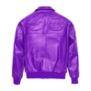 Pelle Pelle Purple Plush Leather Jacket