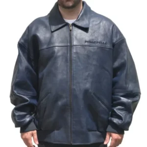 Pelle Pelle Navy Blue Leather Jacket | Men Jacket view 1