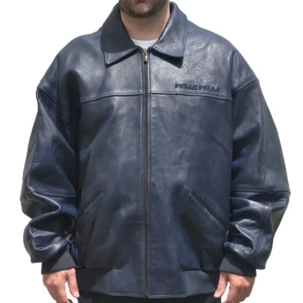 Pelle Pelle Navy Blue Leather Jacket | Men Jacket