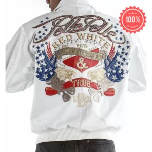 Pelle Pelle White MB Men Leather Jacket | Limited Edition view 2