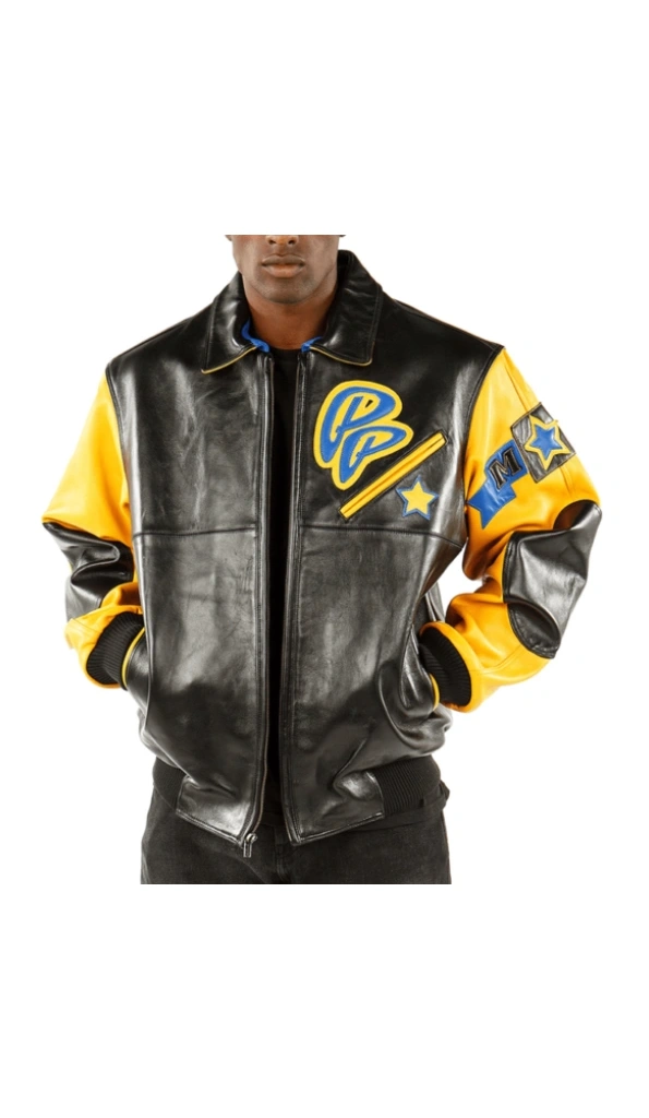Pelle Pelle Men Soda Club MB Leather Jacket | Varisty Jacket