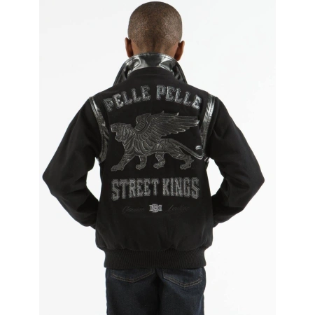 Pelle Pelle Kids Street Kings Wool Jacket