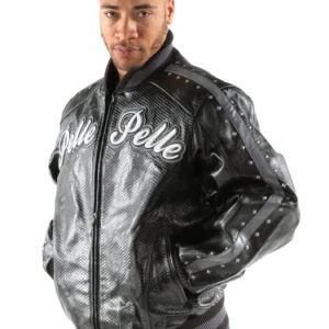 Pelle Pelle Men MB Varsity Leather Jacket | Forevert Fly